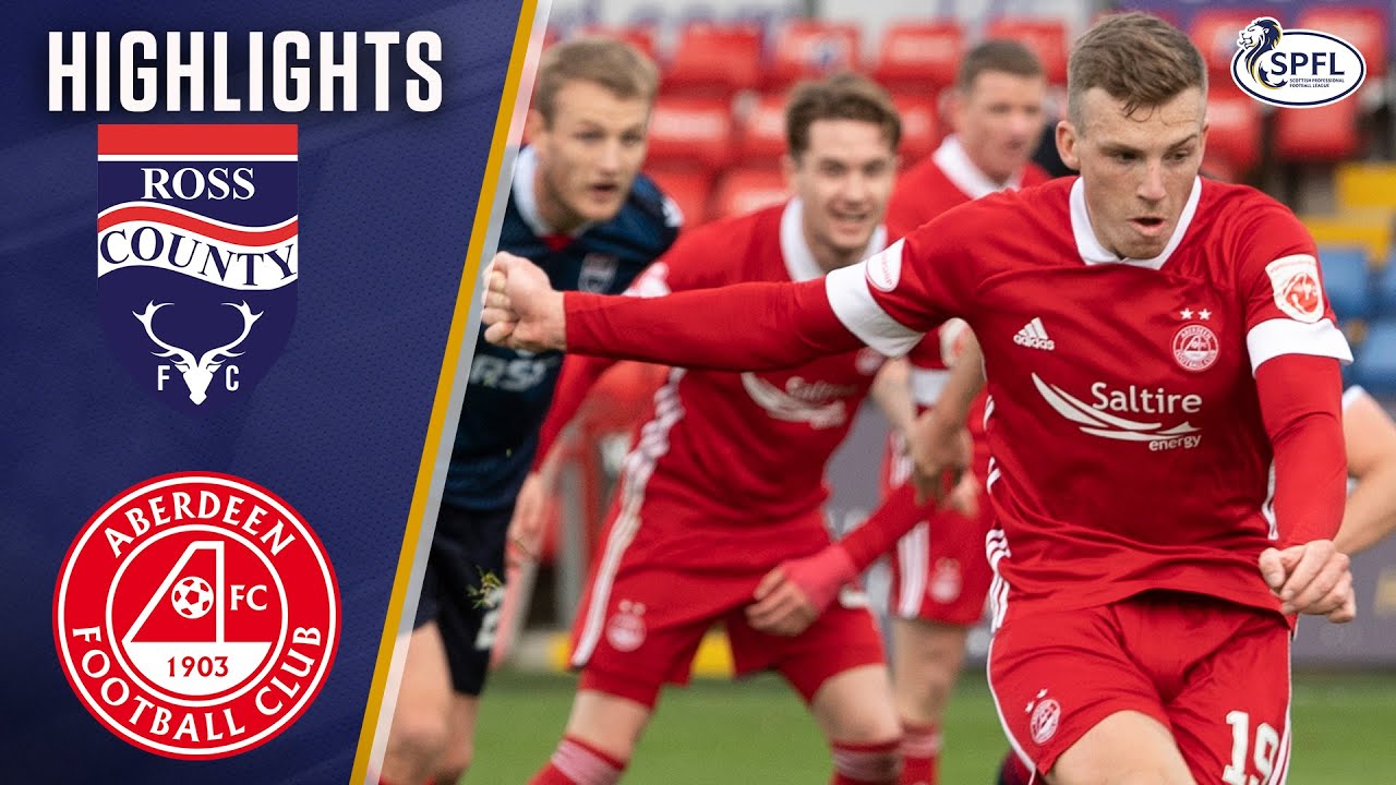 Ross County 0-3 Aberdeen | Ferguson Scores Twice From The Spot! | Scottish Premiership