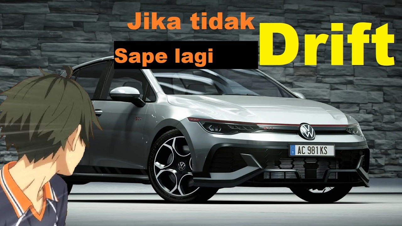 Volkswagen FWD Drift and Race feat Mustang