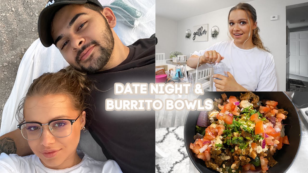 Yummy Burrito Bowls, Our Cute Beach Date Night & How I Easily Clean My Makeup Brushes