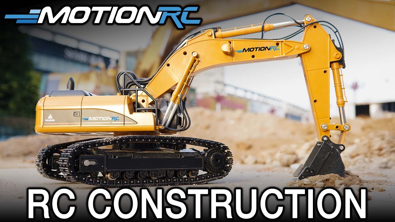 Can You Dig It?!? Enter the Exciting World of RC Construction Vehicles available at Motion RC!