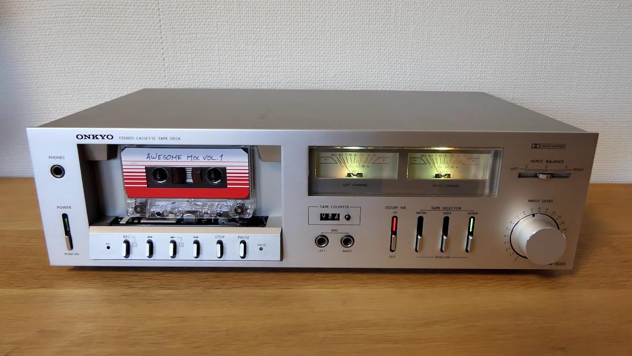Onkyo TA-1500 Cassette Deck - Vintage HiFi