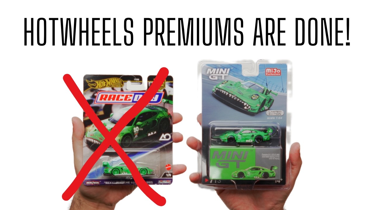 DITCH HOTWHEELS AND SWITCH TO MINI GT NOW!