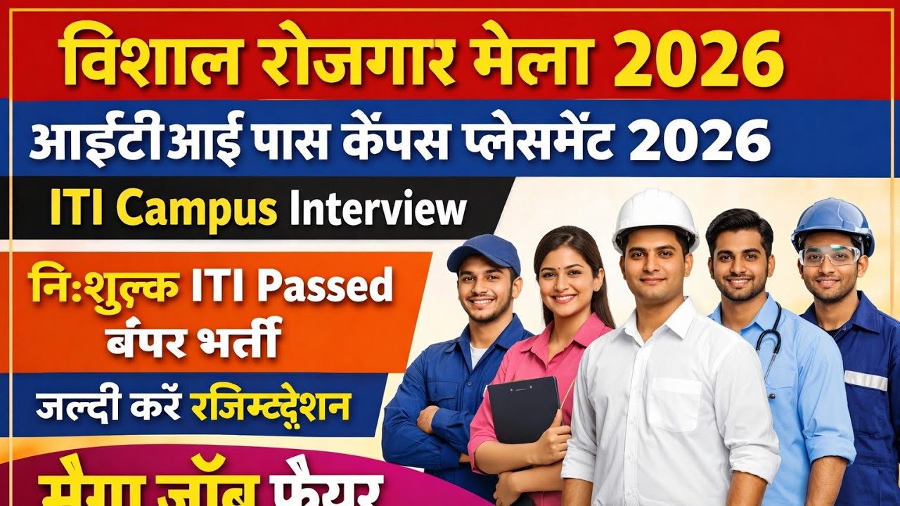 रोजगार मेला 2026 | ITI Campus Placement | Commscope India Pvt Ltd Recruitment 