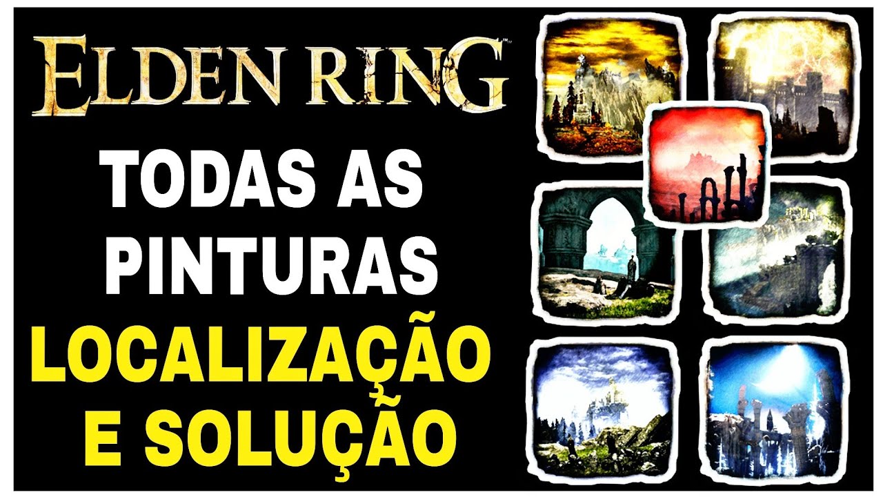 Elden Ring Localização de Todas as Pinturas