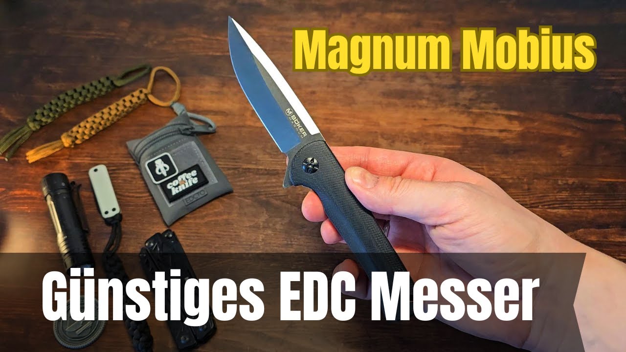 Böker Magnum Mobius: Das Beste Günstige EDC-Messer? – Budgetfreundlicher Alltagsbegleiter im Test!
