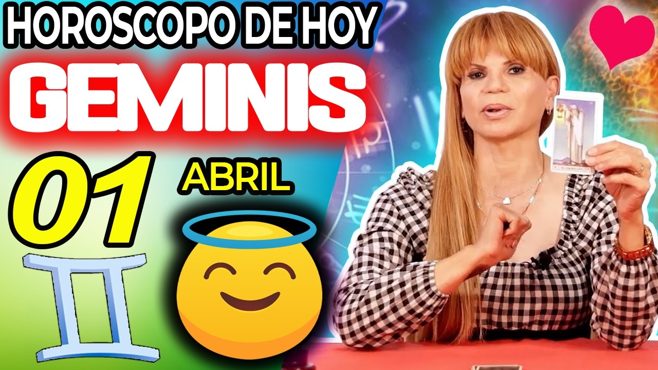 G&Eacute;MINIS ♊DIOS TE ELIGI&Oacute;🙏🙌 VAS A RECIBIR ALGO GIGANTE😱 Hor&oacute;scopo De Hoy 1 De Abril 2026 | Mhoni