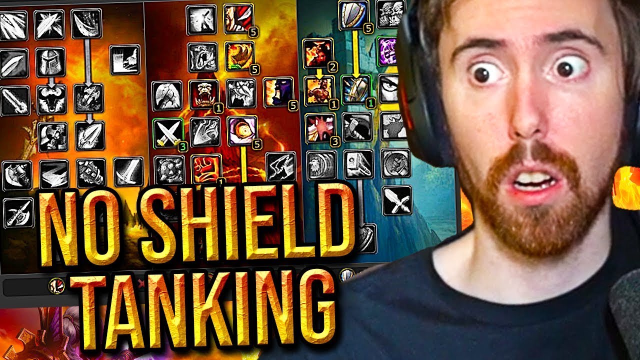 Asmongold Learns How To Tank Without A Shield (Classic WoW Guide: Dual Wield Tanking)