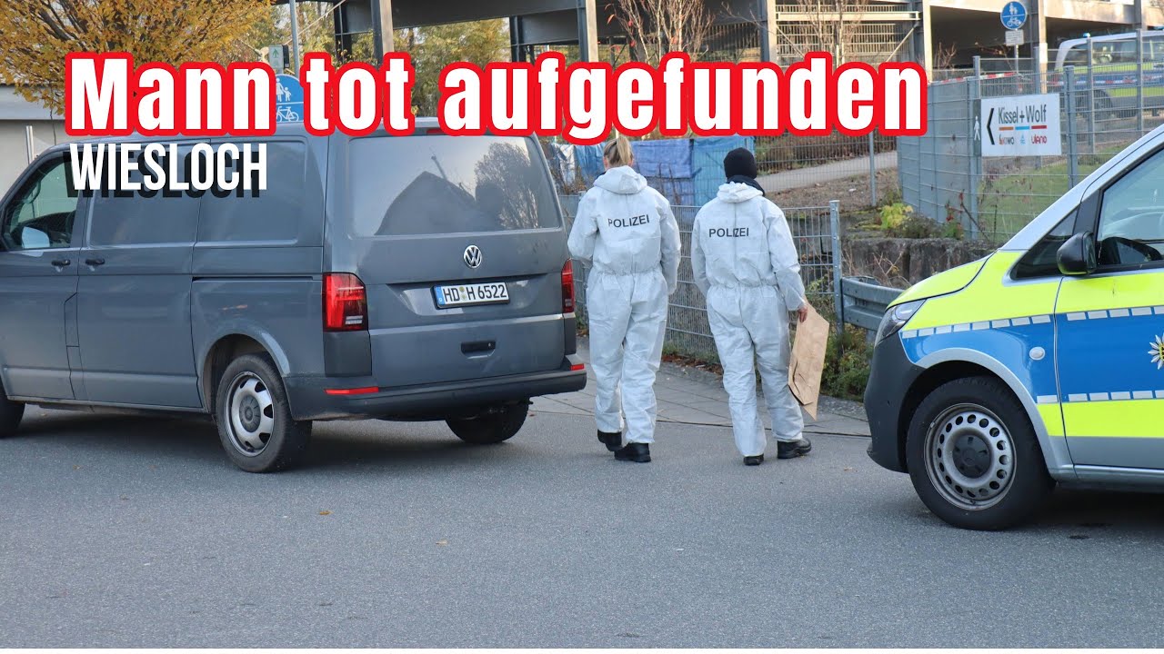 Mann stirbt nach mutmaßlicher Gewalttat in der Nähe vom Bahnhof Wiesloch/Walldorf