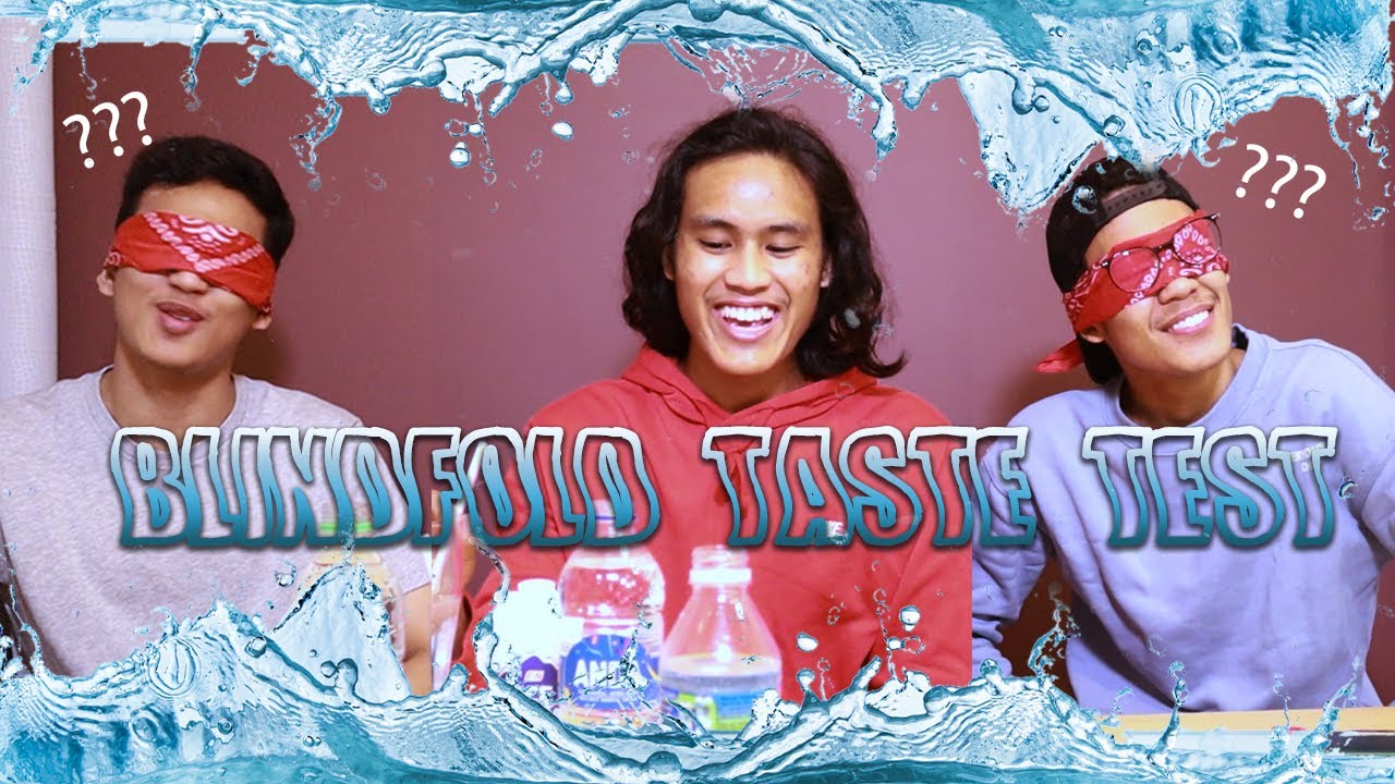 BLINDFOLD TASTE TEST 2 !!! ( Air Mineral Edition ) | w/ Luqman Yusni & Naim Yusni