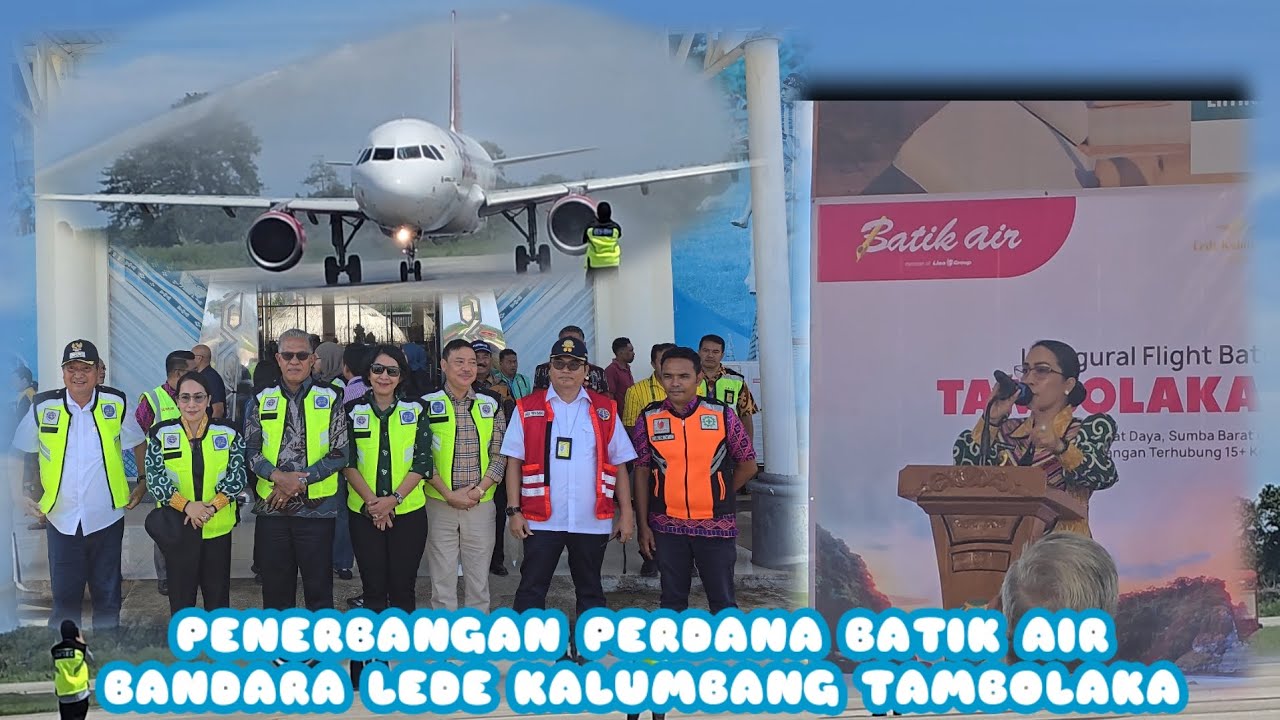 PERESMIAN PENERBANGAN PERDANA BATIK AIR