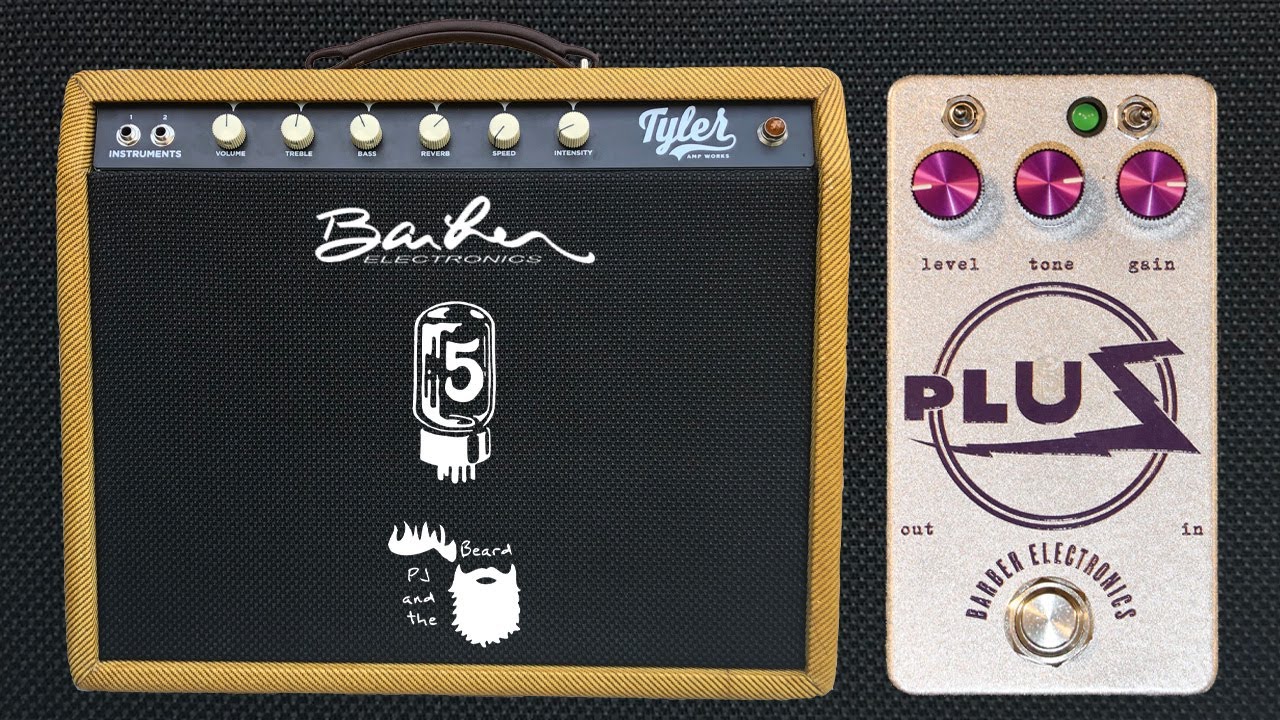 Педаль Barber Electronics и Five Watt World Plus в ламповый усилитель и другие педали!