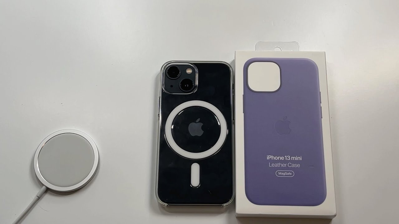 Распаковка и обзор официального кожаного чехла Apple Wisteria для iPhone 13 mini