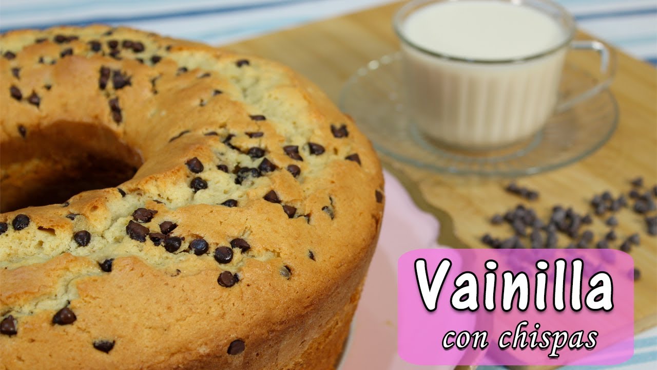 🔥Cómo hacer un KEKE de VAINILLA🥛 con Chispas de CHOCOLATE🍫 | Victoria Abanto