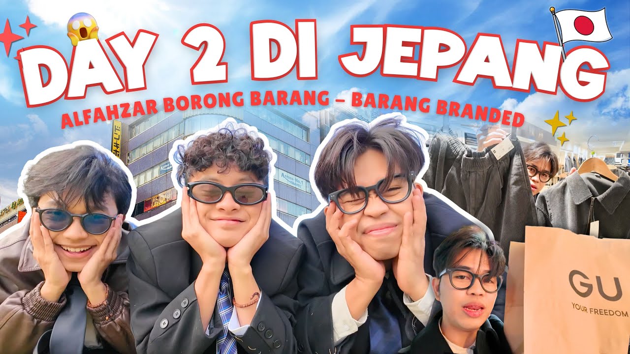 [VLOG] PART 2 DI JEPANG, HAMPIR KALAP BELI BARANG BRANDED 😱🤑 #alwanrk #vlog