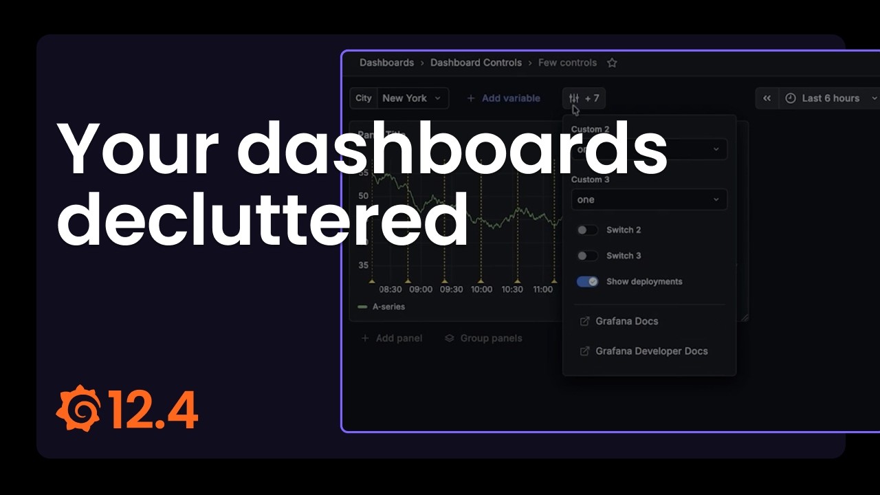 Упростите работу с панелями мониторинга Grafana с помощью меню управления панелями мониторинга | ...