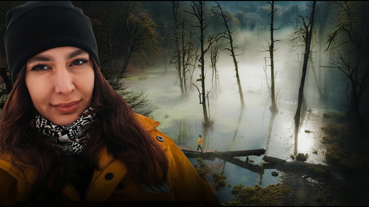 The Secret of Hidden Swamp and a Peaceful walk through a foggy Forest