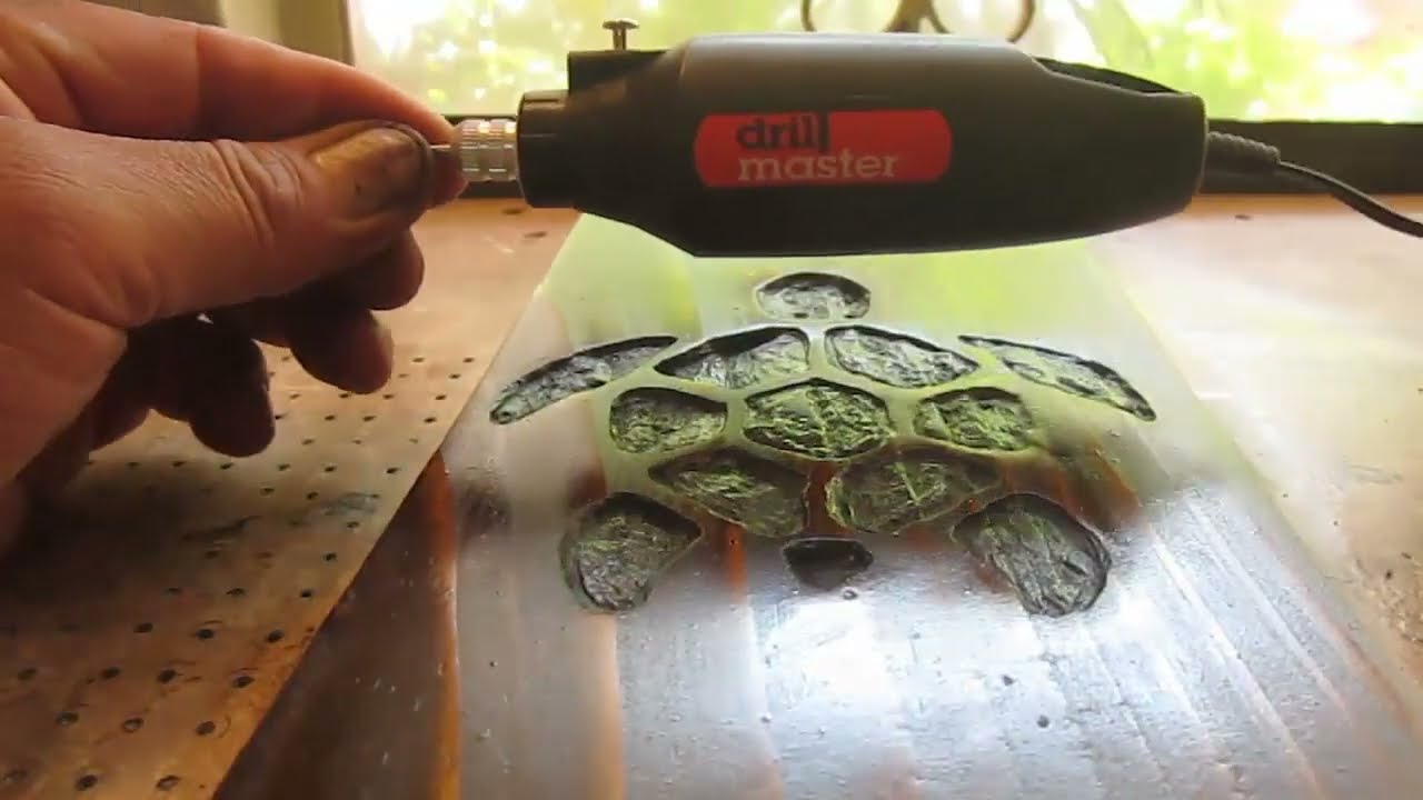 Grabado En Madera Con Drill Master / Mototool Tipo Dremel / Proyecto 2 De 3 Con Esta Herramienta.