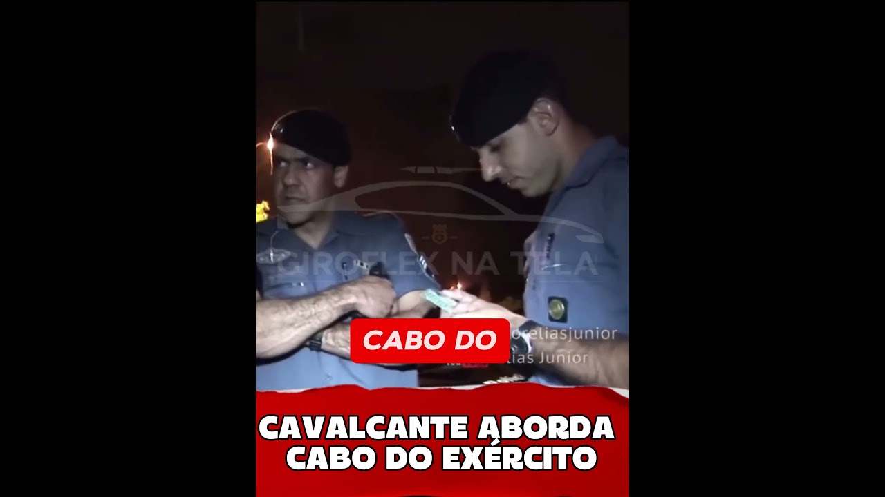 CAVALCANTE E O CABO DO EX&Eacute;RCITO