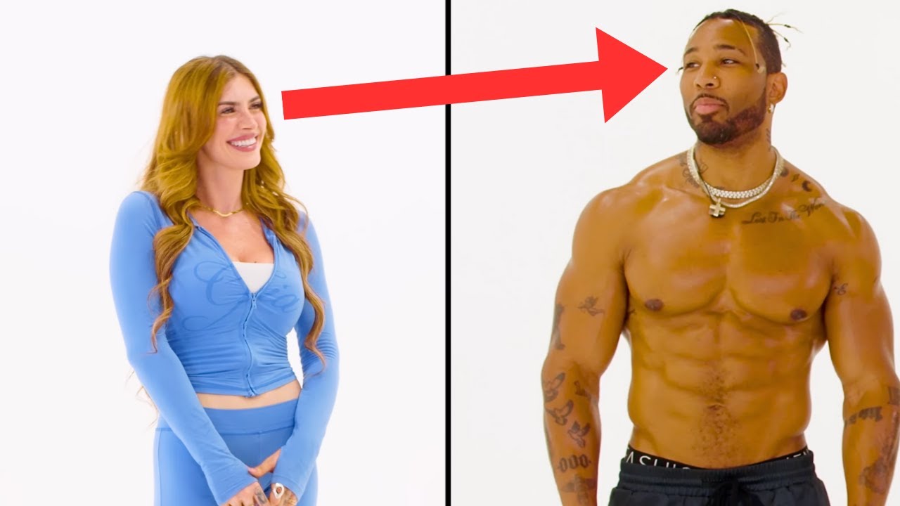 Beautiful Woman Chooses Best Looking Man - Body Language