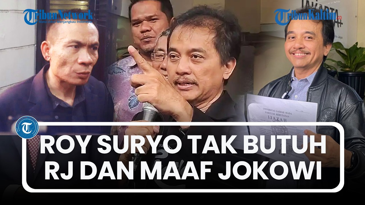 Roy Suryo Masih Ngegas soal Ijazah Palsu di Saat Rismon Sianipar Minta Maaf pada Jokowi