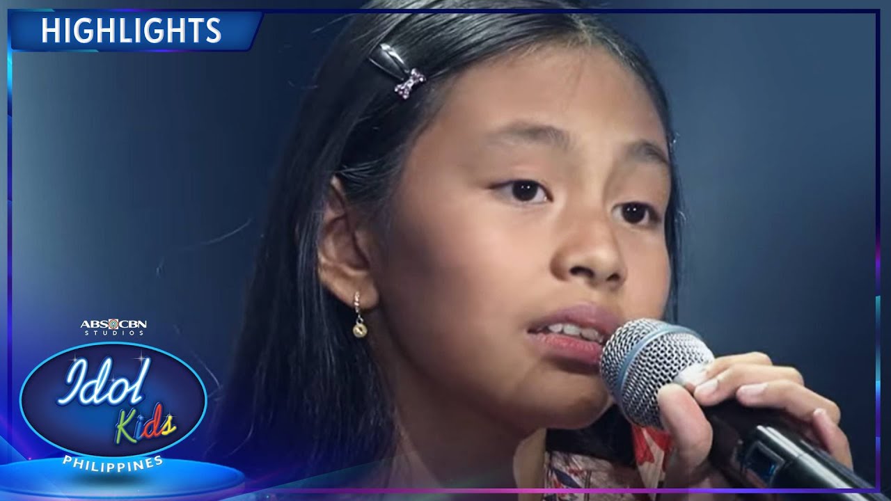MIDROUND: Katherine captivates everyone&rsquo;s heart with her rendition of Mundo | Idol Kids Philippines