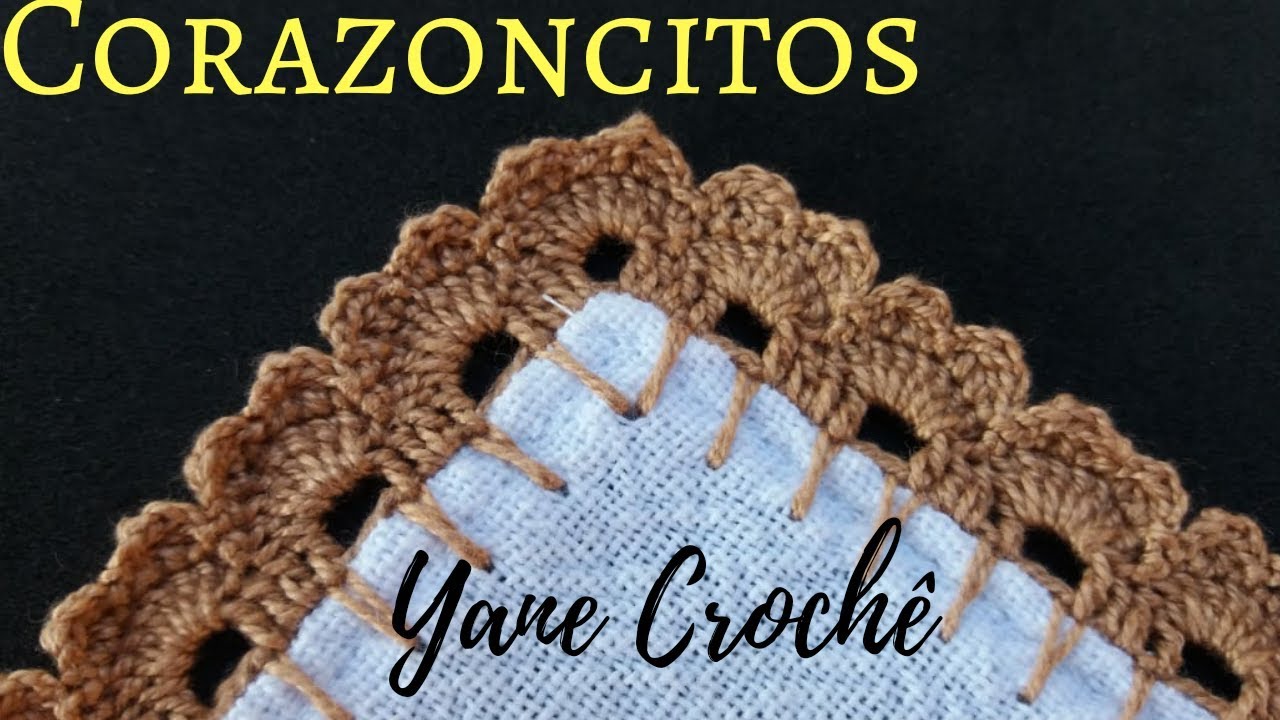 Puntilla Corazoncitos fáciles Puntilla para Servilletas de Recuerdo #48