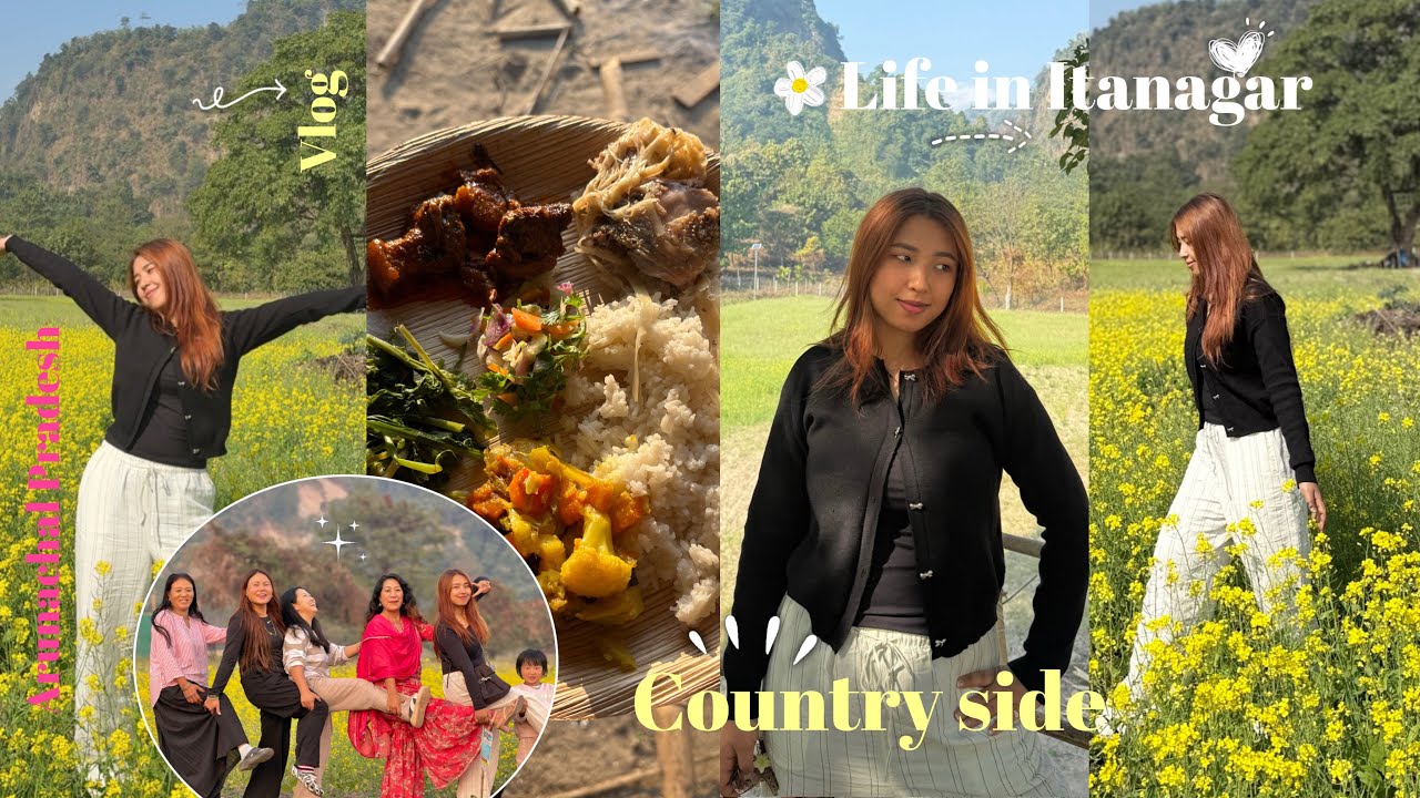 Life in Itanagar 🌸Country Side view ☘️Had a Small family Gathering 🌹