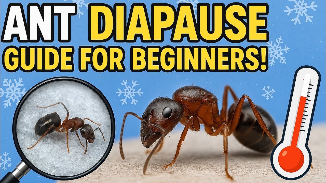 THIS Is Why Your Ant Colony Might Die Without Diapause ! (Complete Beginner&rsquo;s Guide)
