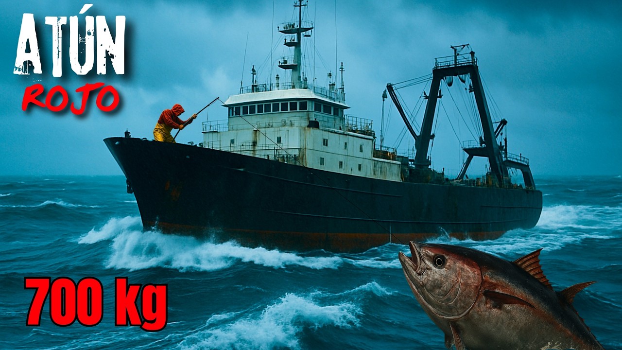 Te ense&ntilde;o como se PESCA el AT&Uacute;N ROJO m&aacute;s grande del planeta (700KG)
