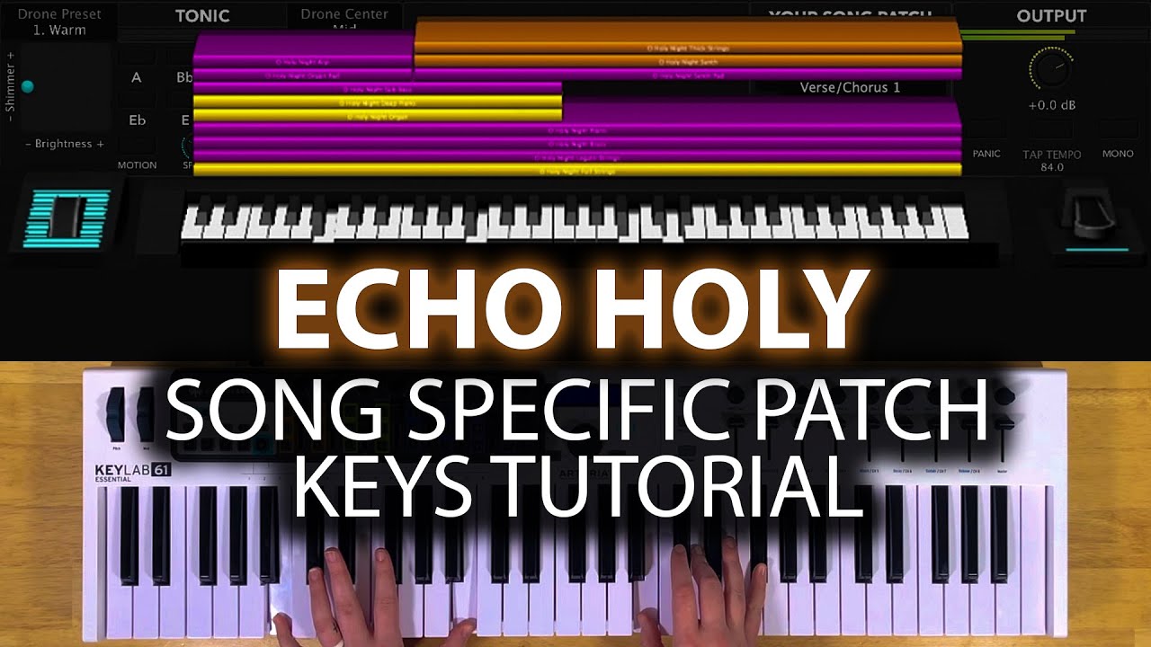 Echo Holy MainStage patch keyboard tutorial- Red Rocks Worship