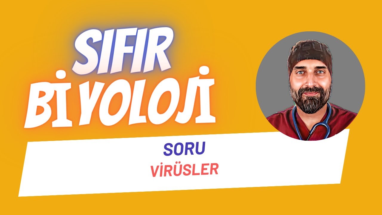 SORU ÇÖZÜMÜ Virüsler Sıfır Biyoloji | Dr. Biyoloji