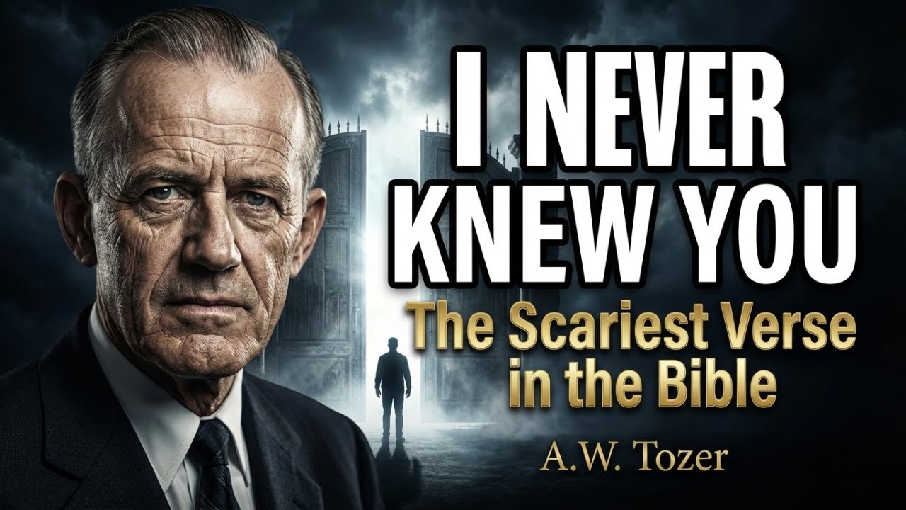 The Scariest Verse in the Bible | A.W. Tozer
