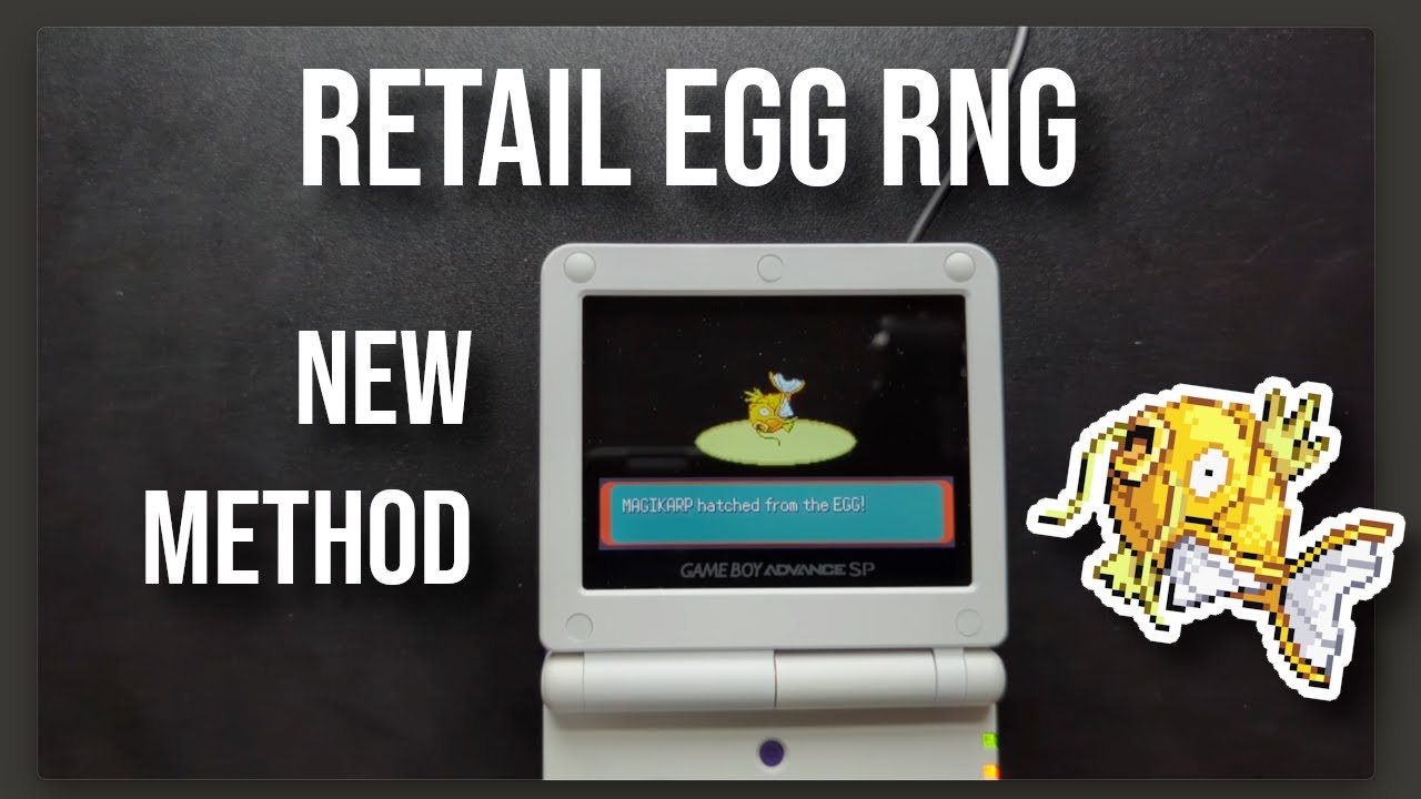 Retail Emerald Shiny Egg RNG Just Got EASY – New Tools, Real Hardware