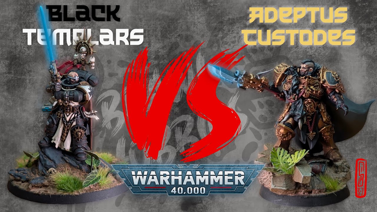 Warhammer 40k Short Form Battle Report Black Templars Vs Custodes