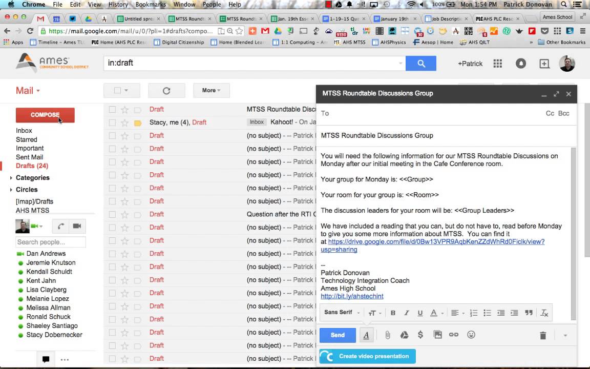 Mail Merge Using Google Sheets Add on