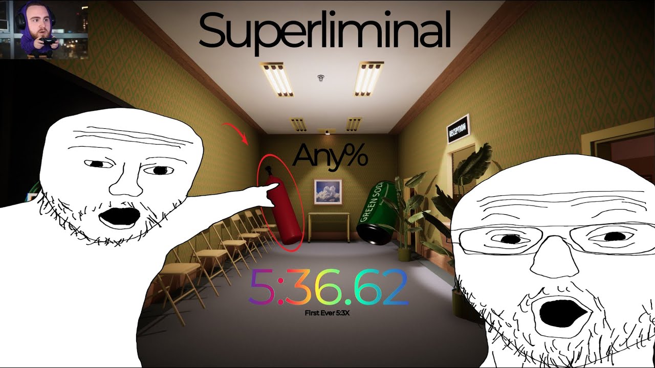 [WR] Superliminal Any% in 5:36.620
