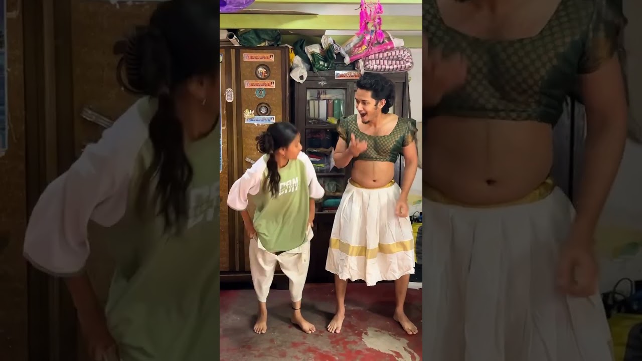 Brother &Sister 😜Dress Transition 🤣#brothersister #funny #transition #shorts