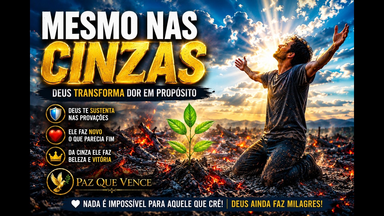 LOUVOR: MESMO NAS CINZAS