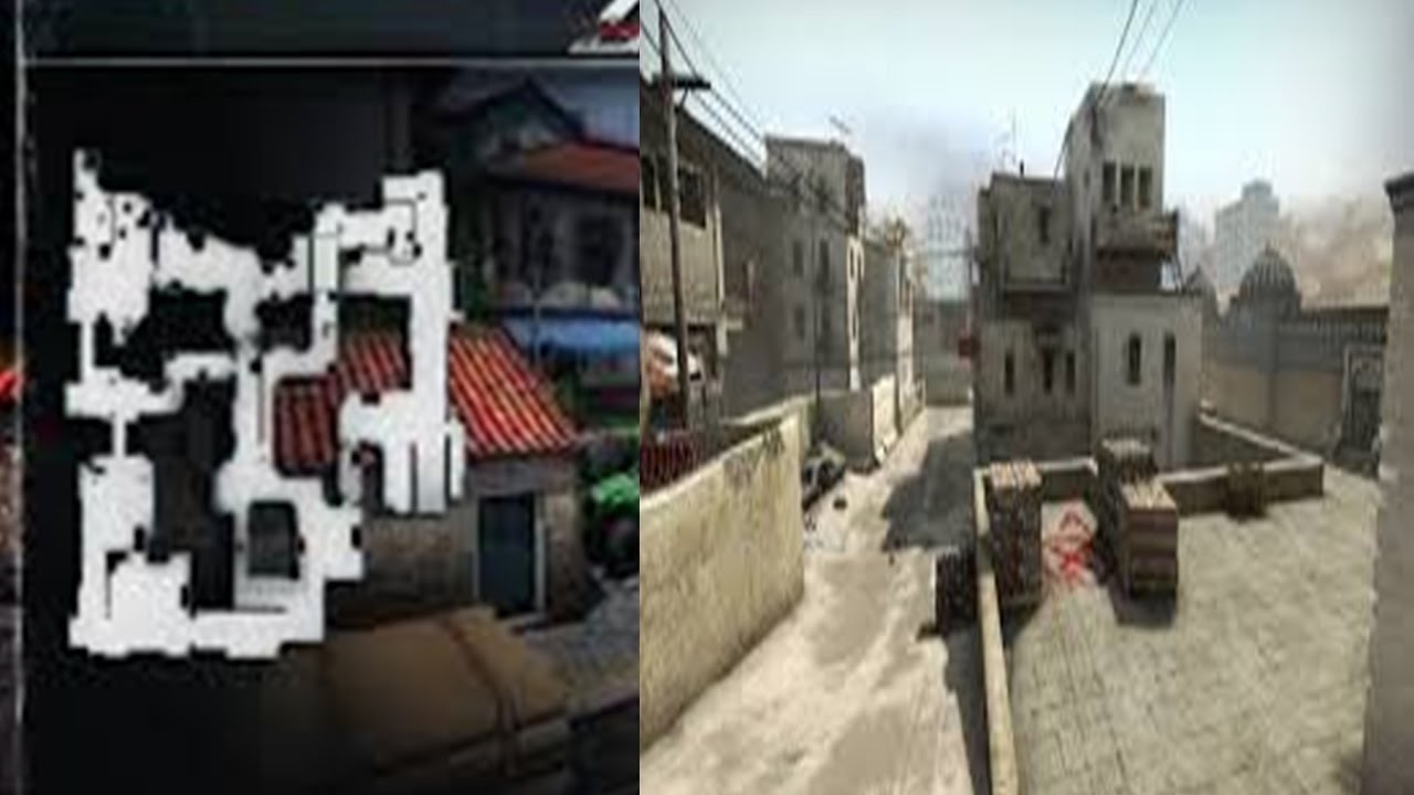 Zula (Dust2) yani (Safranbolu) haritasında