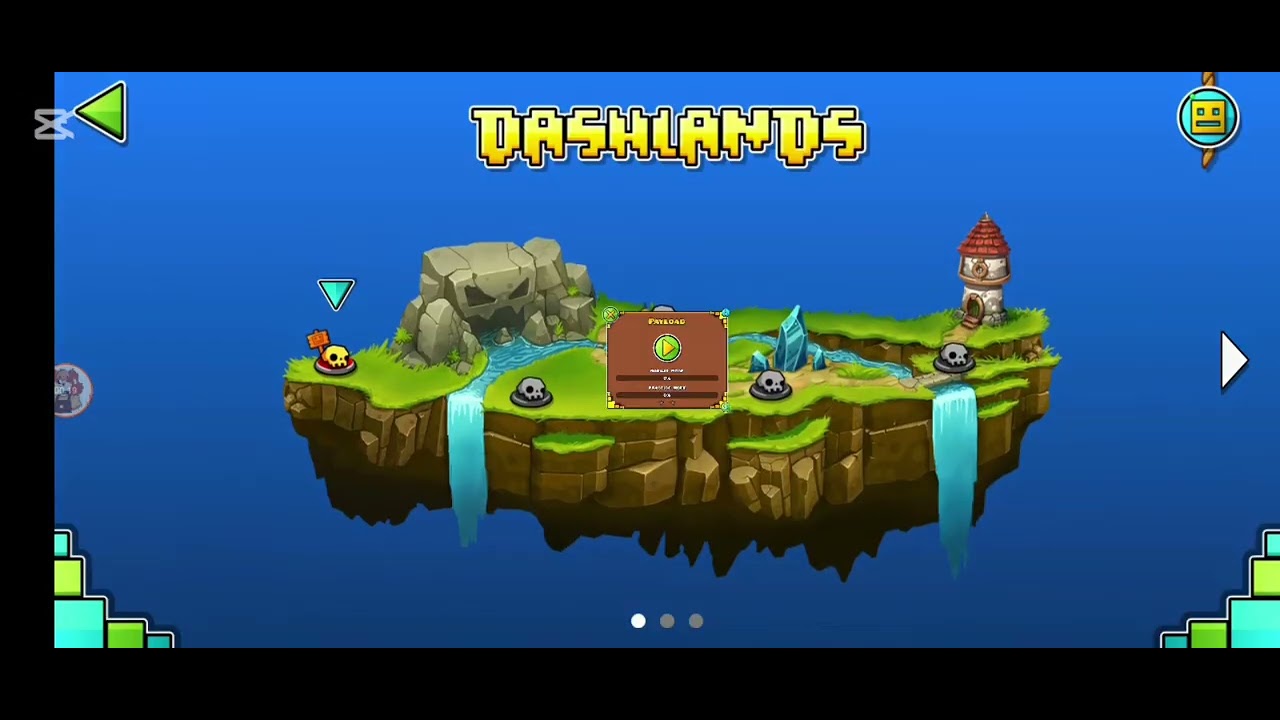 Probando 3 juego de geometry dash|dogday net