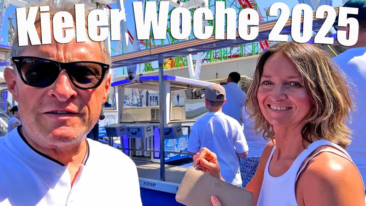 Kieler Woche 2025 🎡 Adrian's Panik ATTACKE im Riesenrad 😨