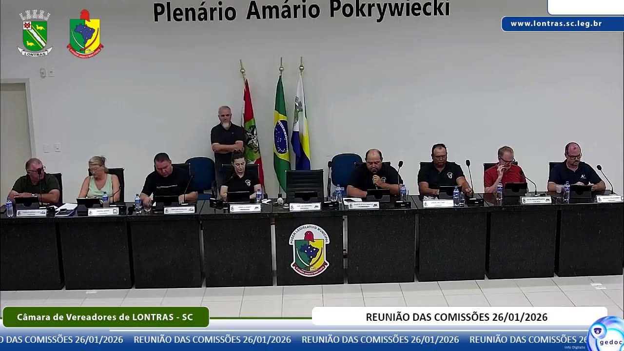 REUNIÃO DAS COMISSÕES 26/01/2026