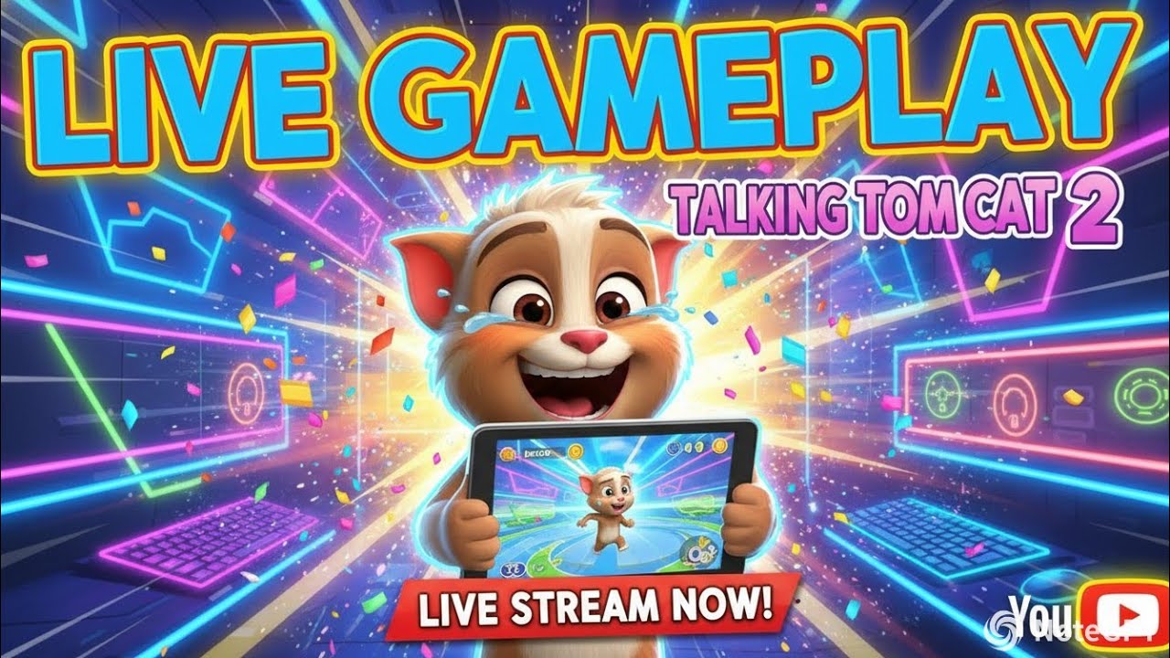 Talking Tom Cat 2 LIVE 🔴 | Funny Gameplay With Tom 😂 | Hindi Gaming Live