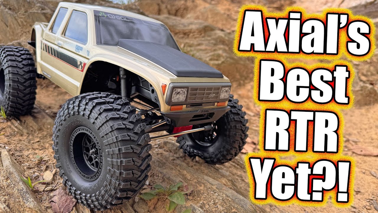 New Trail & Rock Slayer! Axial SCX10III Coyote