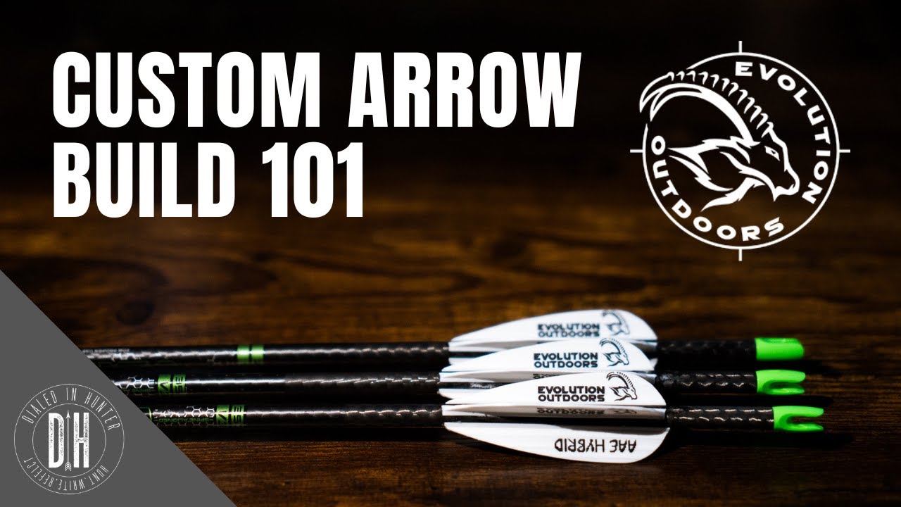 Custom Arrow Build for Bowhunting | My NEW Hunting Arrows!