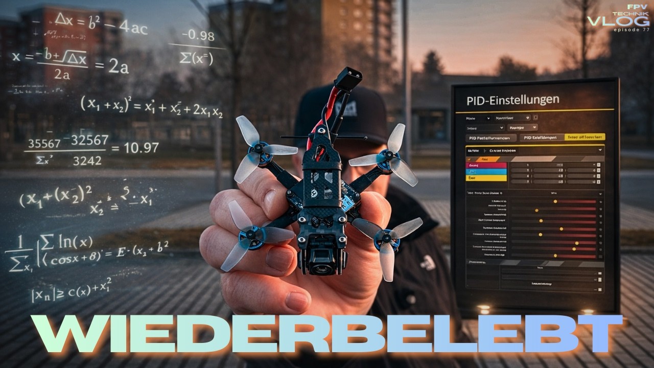 Nach dem Jello-Desaster: Der GEPRC T-Cube 18 HD O4 ist wieder im Einsatz!