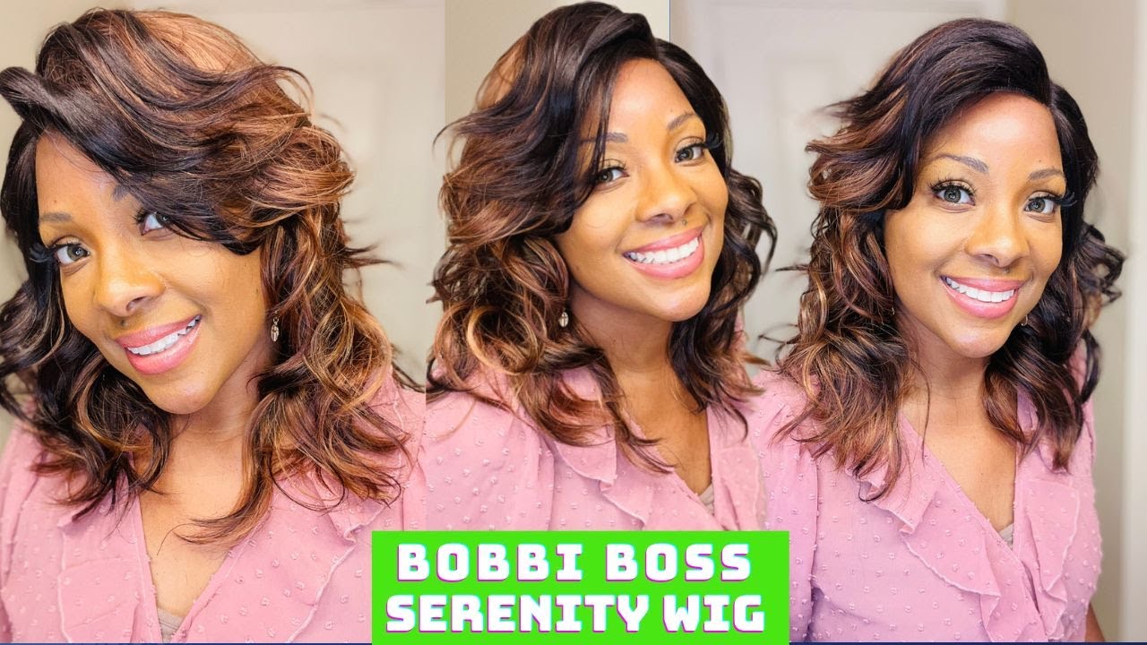Bobbi Boss Synthetic Hair HD Lace Wig - MLF578 SERENITY || BEAUTIEBYMARK