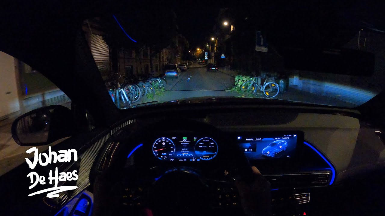 MERCEDES EQC 400 4MATIC NIGHT POV TEST DRIVE