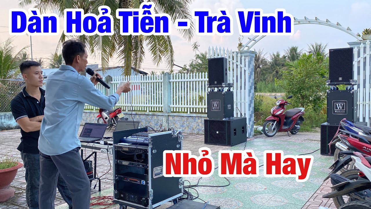 Bàn Giao “ Dàn Hoả Tiễn 105Tr Về Trà Vinh “ Dàn Nhỏ Mà Hay. LH 0933991244