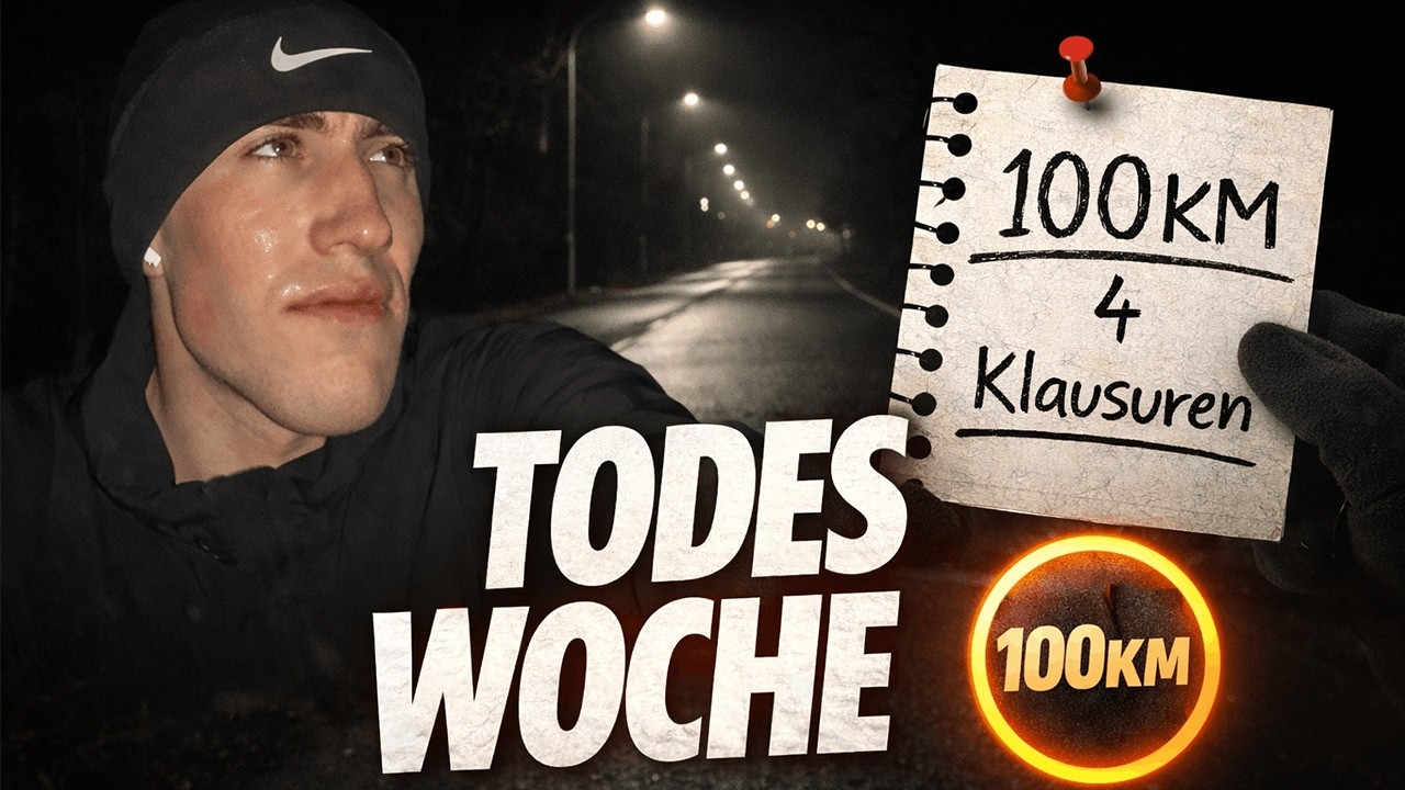 TODESWOCHE (100KM UND 4 KLAUSUREN)